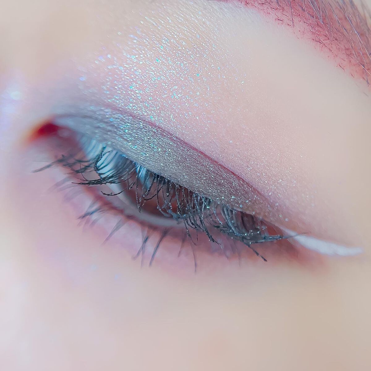 EYE OPENING LINER/UZU BY FLOWFUSHI/リキッドアイライナーを使ったクチコミ(4枚目)