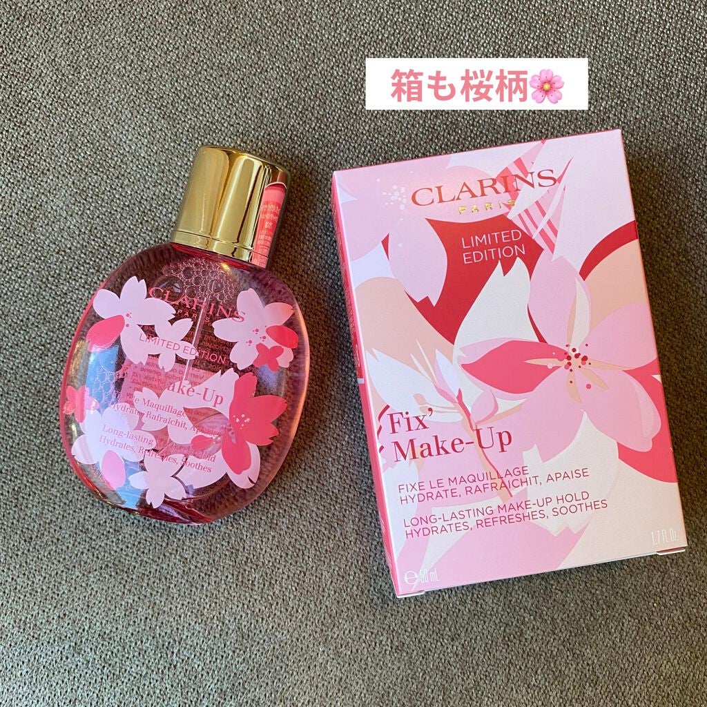 フィックス メイクアップ サクラ/CLARINS/ミスト状化粧水を使ったクチコミ(5枚目)