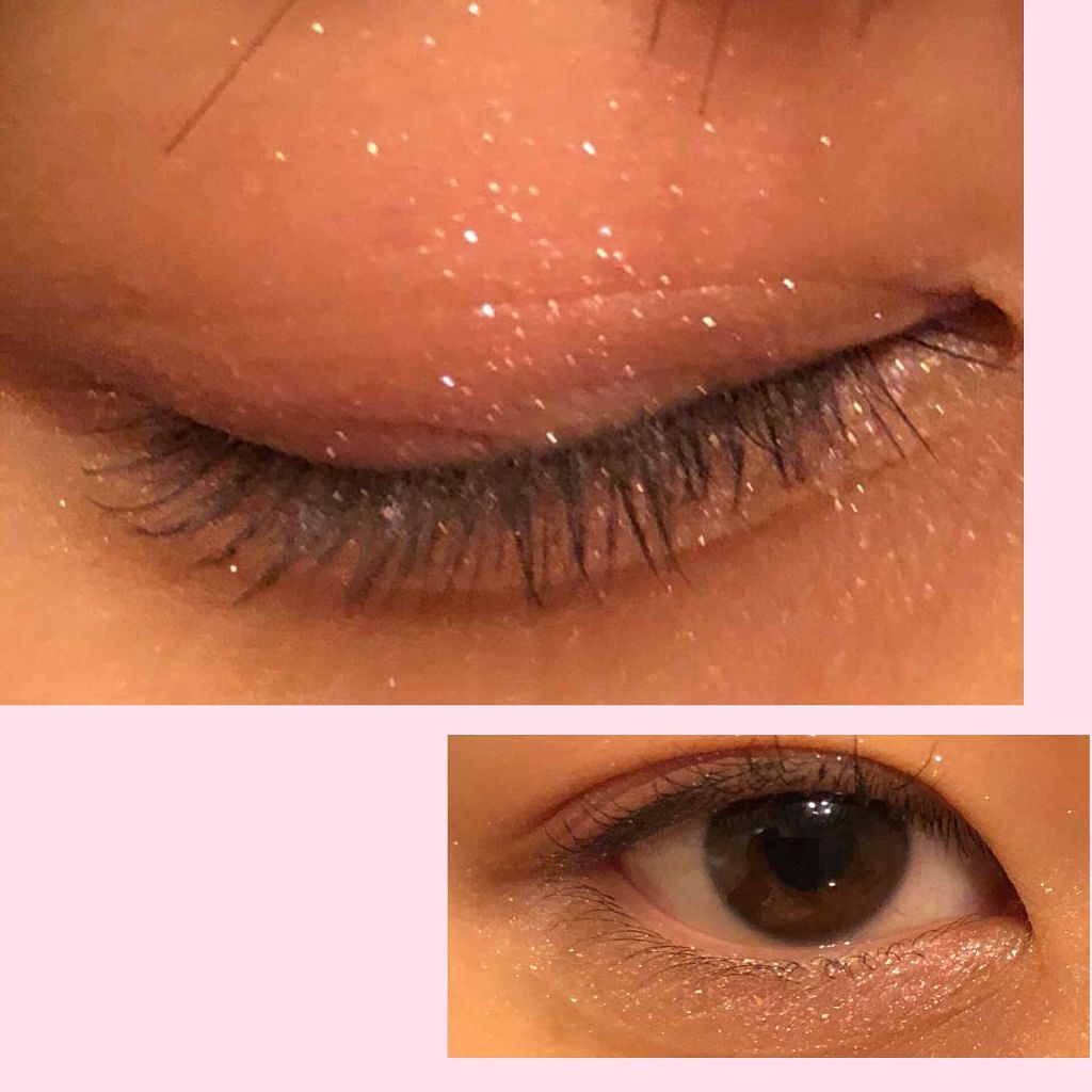 シャイニーシャドウ N/excel/単色アイシャドウを使ったクチコミ（2枚目）