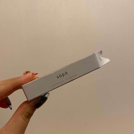 カラーマスカラ/sopo/マスカラを使ったクチコミ(3枚目)