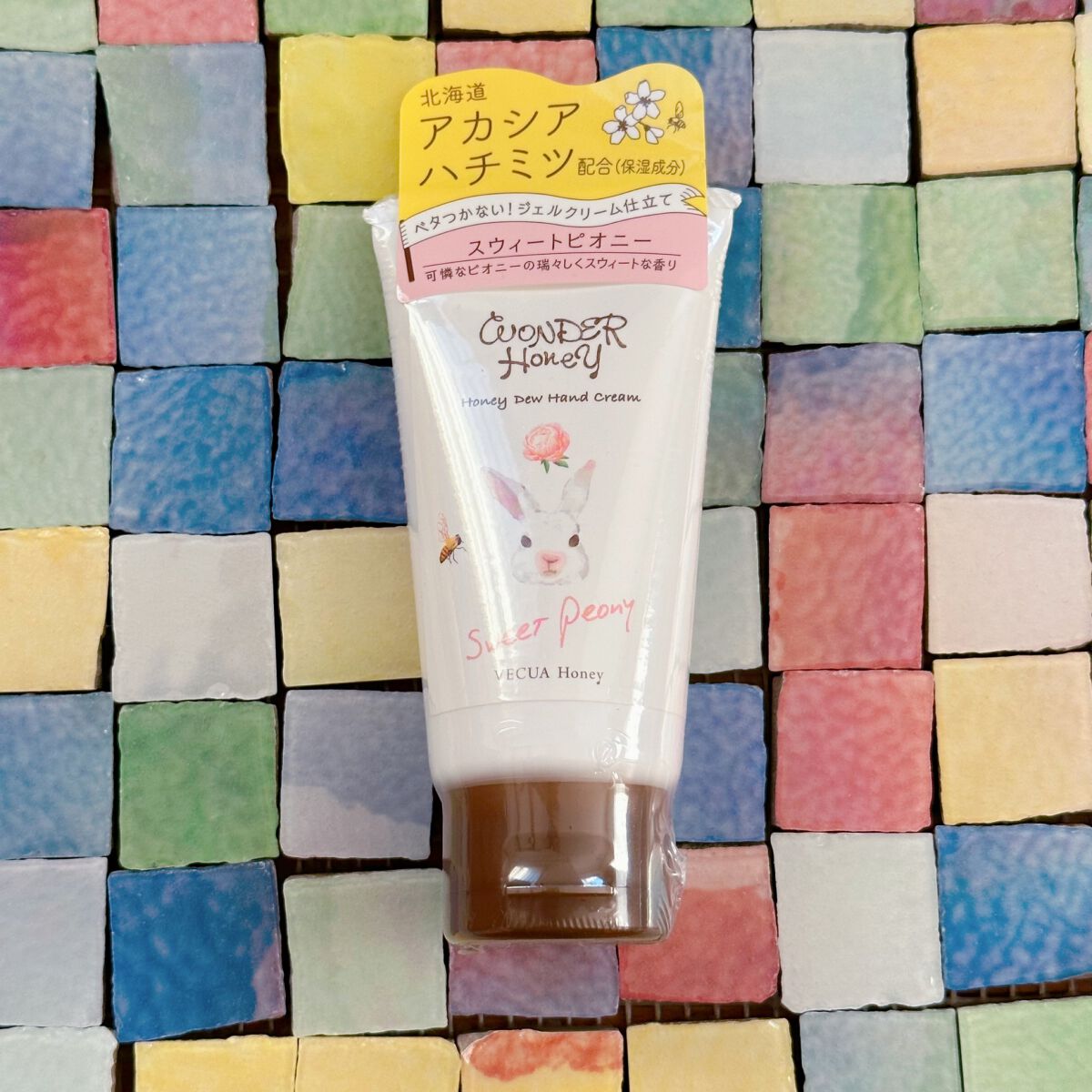 ワンダーハニー とろとろハンドクリーム スウィートピオニー/VECUA Honey/ハンドクリームを使ったクチコミ（1枚目）