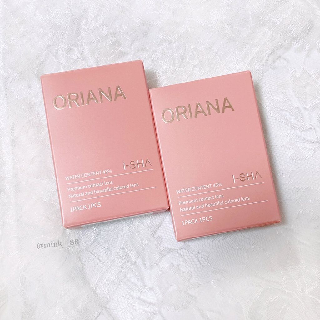 i-sha Oriana/蜜のレンズ/カラーコンタクトレンズを使ったクチコミ(6枚目)