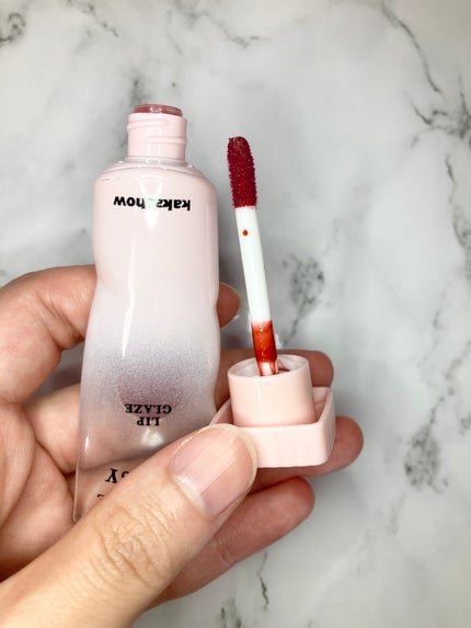 ICE CUBE GLOSSY/kakashow/リップグロスを使ったクチコミ(2枚目)