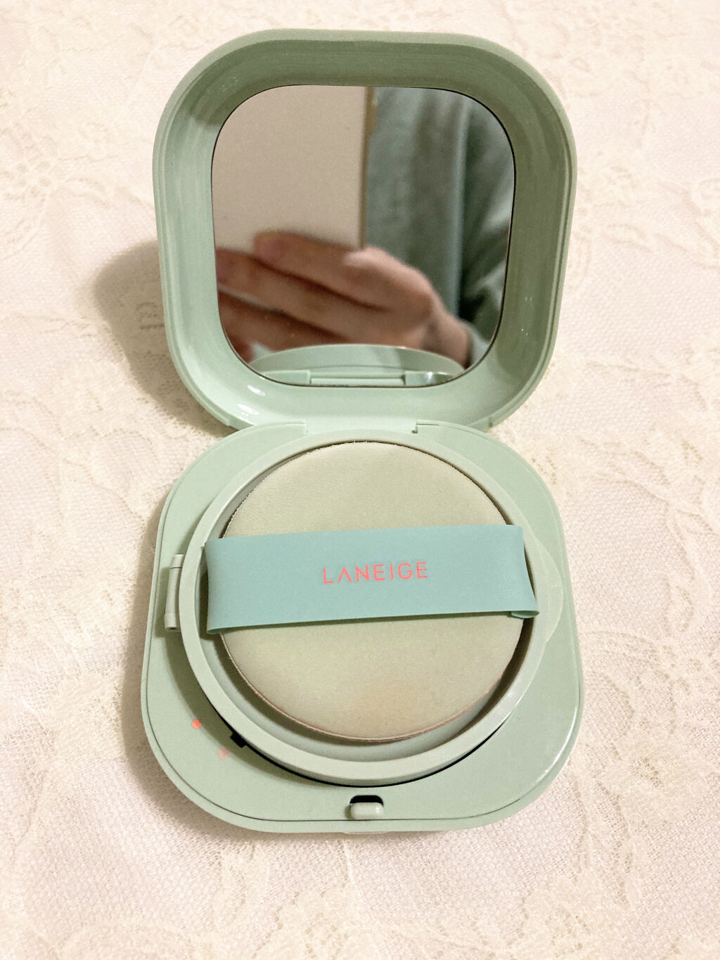 ネオクッション マット/LANEIGE/クッションファンデーションを使ったクチコミ（2枚目）