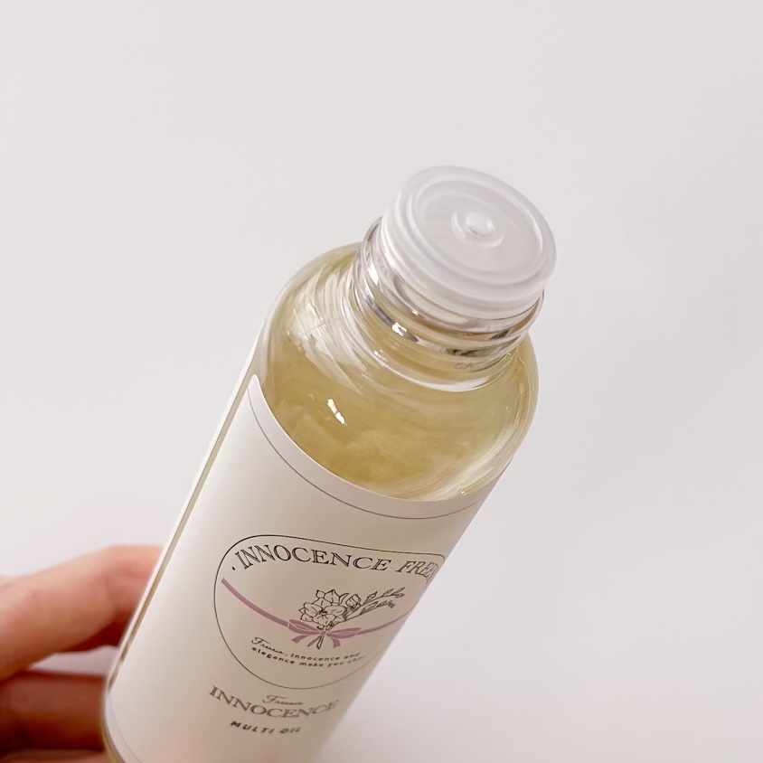 イノセンスフリージアマルチオイル/BIBIDAY/ヘアオイルを使ったクチコミ（3枚目）