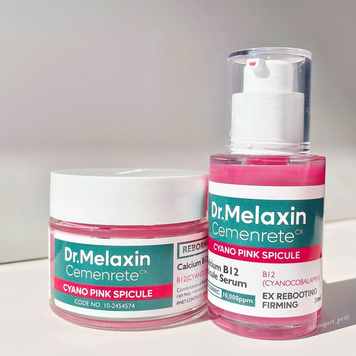 セメンリトシアノ ピンクスピキュールセラム/Dr.Melaxin/美容液を使ったクチコミ(1枚目)