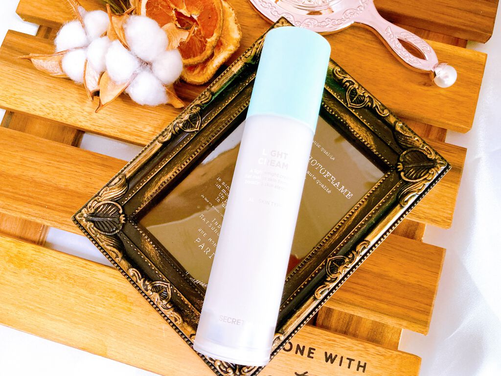 SECRET MUSE シークレットミューズ ライトクリームのクチコミ「シークレットミューズ
nature&nature Japanのオリジナルブランドで日韓で共同開.....」（1枚目）