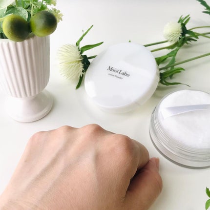 ルースパウダー<テカリ防止タイプ>/Moist Labo/ルースパウダーを使ったクチコミ(5枚目)