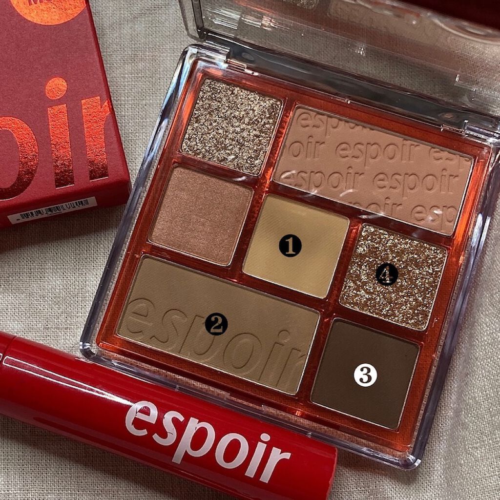 リアルアイパレット/espoir/マルチパレットを使ったクチコミ(5枚目)