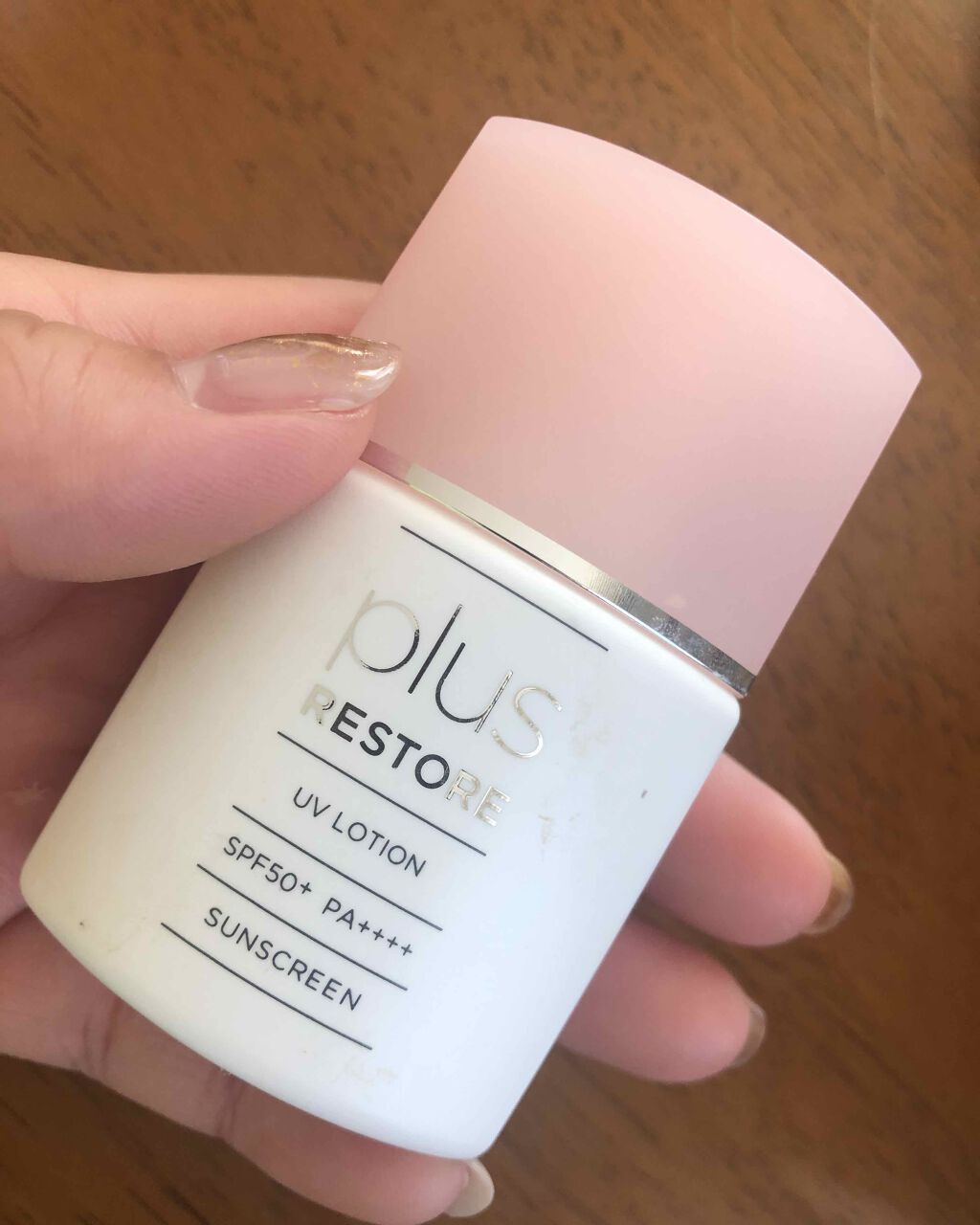 UVローション/PLUSRESTORE/日焼け止めローションを使ったクチコミ（1枚目）