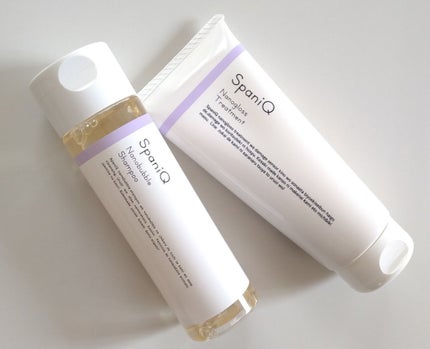 ナノグロストリートメント/SpaniQ/洗い流すヘアトリートメントを使ったクチコミ(1枚目)