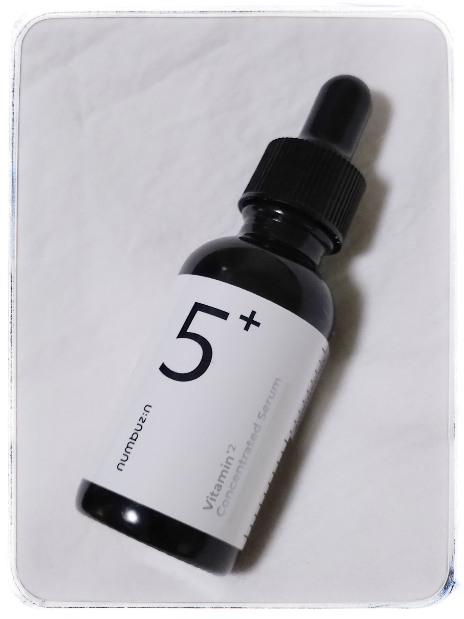 5番 白玉グルタチオンＣ美容液/numbuzin/美容液を使ったクチコミ（1枚目）