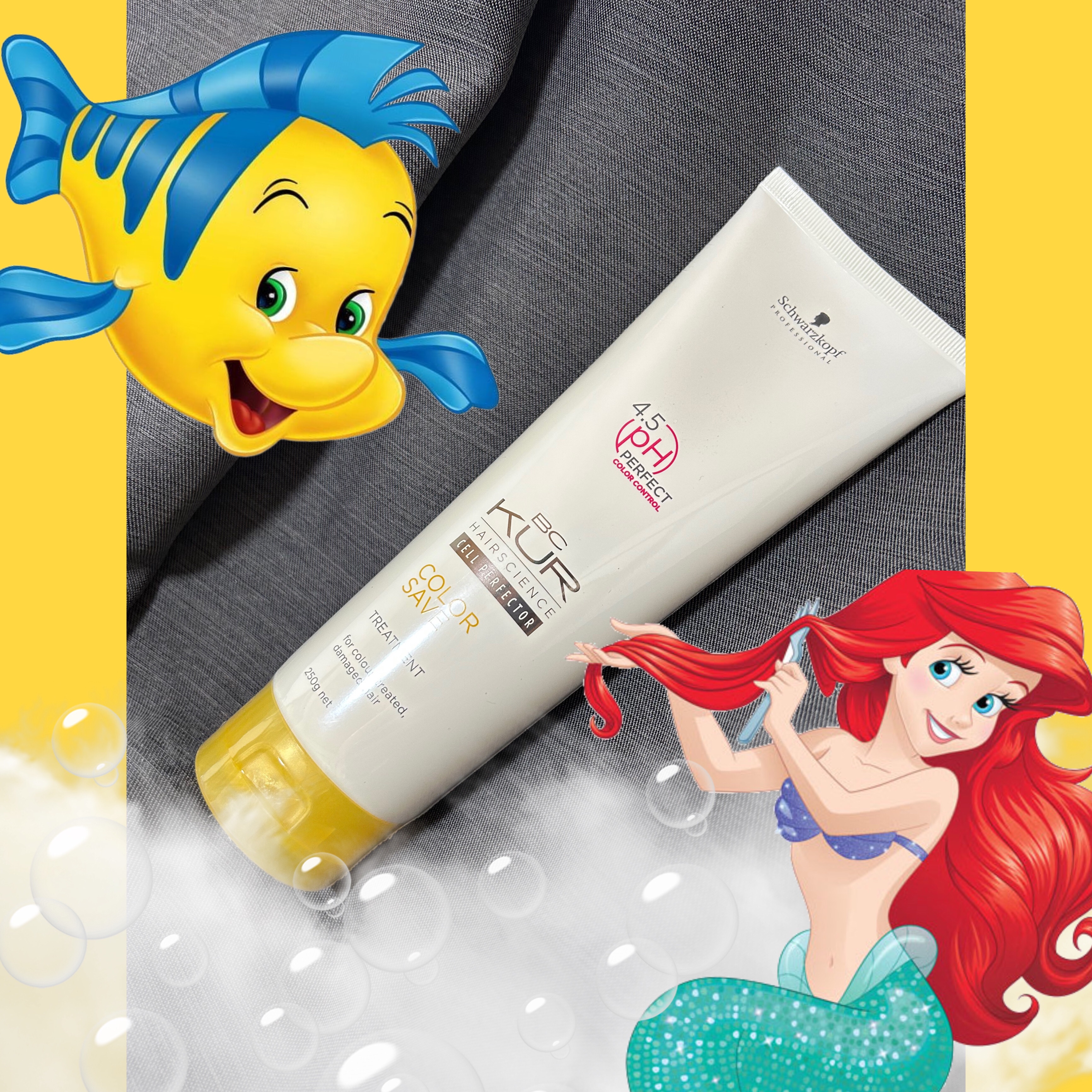 BC KUR カラーセーブ トリートメント/シュワルツコフ プロフェッショナル/洗い流すヘアトリートメントを使ったクチコミ（1枚目）