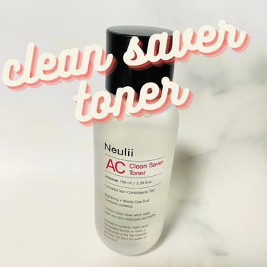 AC クリーンセイバー トナー/Neulii/化粧水を使ったクチコミ（1枚目）