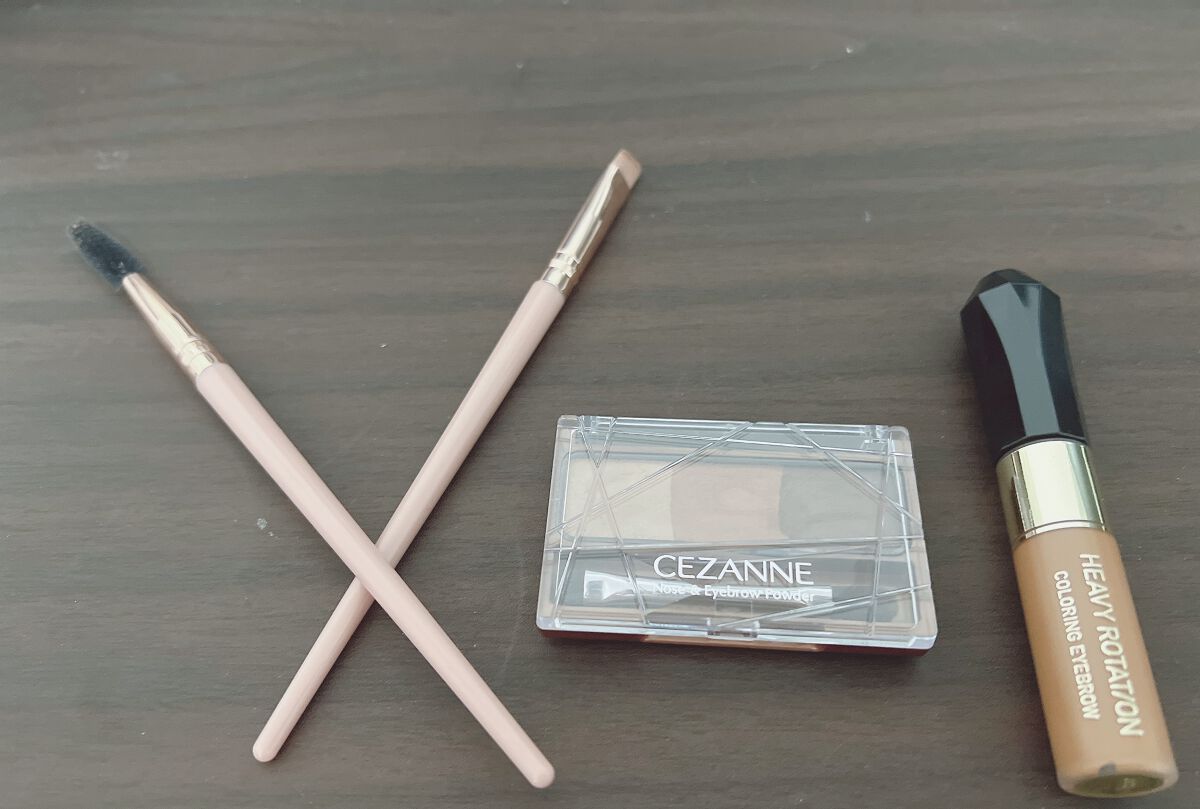 カラーリングアイブロウ/ヘビーローテーション/眉マスカラを使ったクチコミ（2枚目）