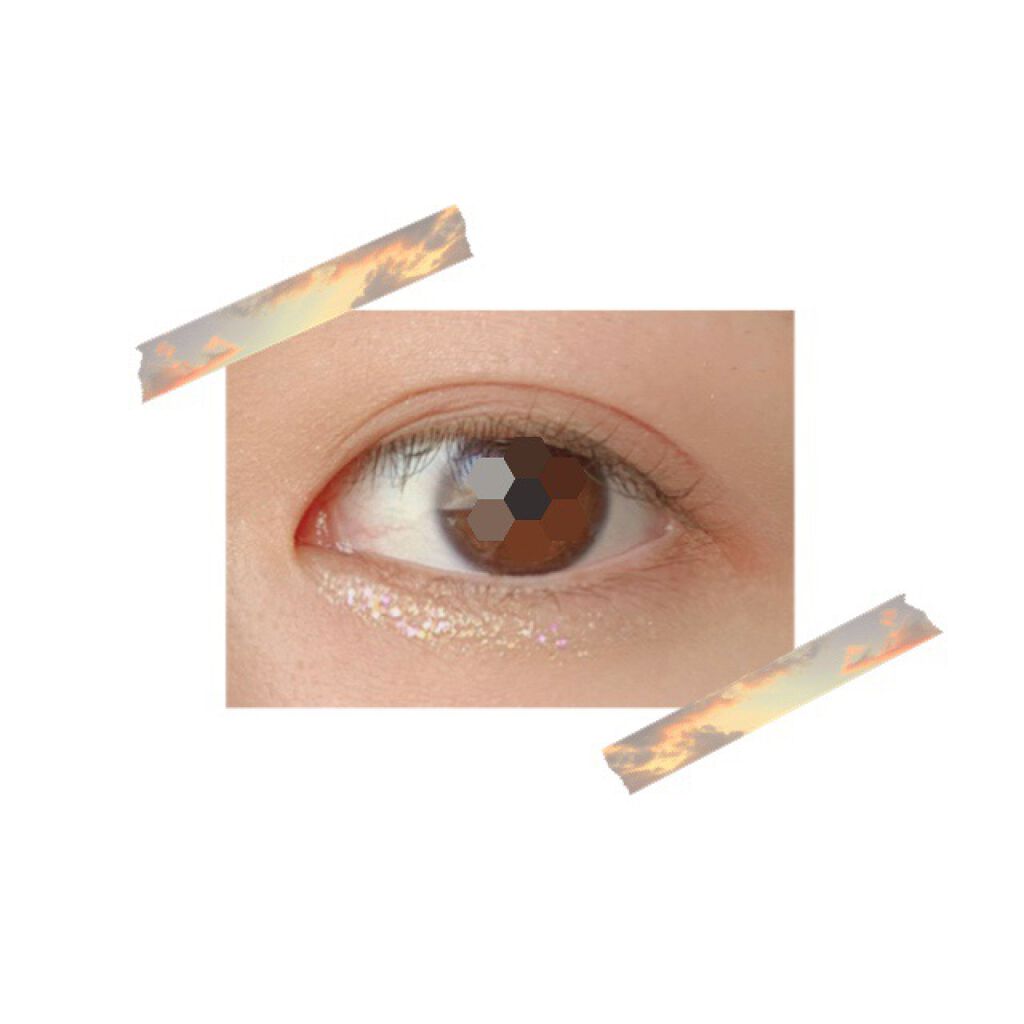 リキッド グリッター シャドウ/rom&nd/グリッターを使ったクチコミ（3枚目）