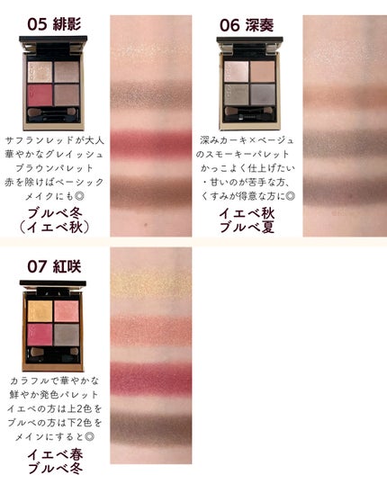 シグニチャー カラー アイズ/SUQQU/アイシャドウパレットを使ったクチコミ(4枚目)