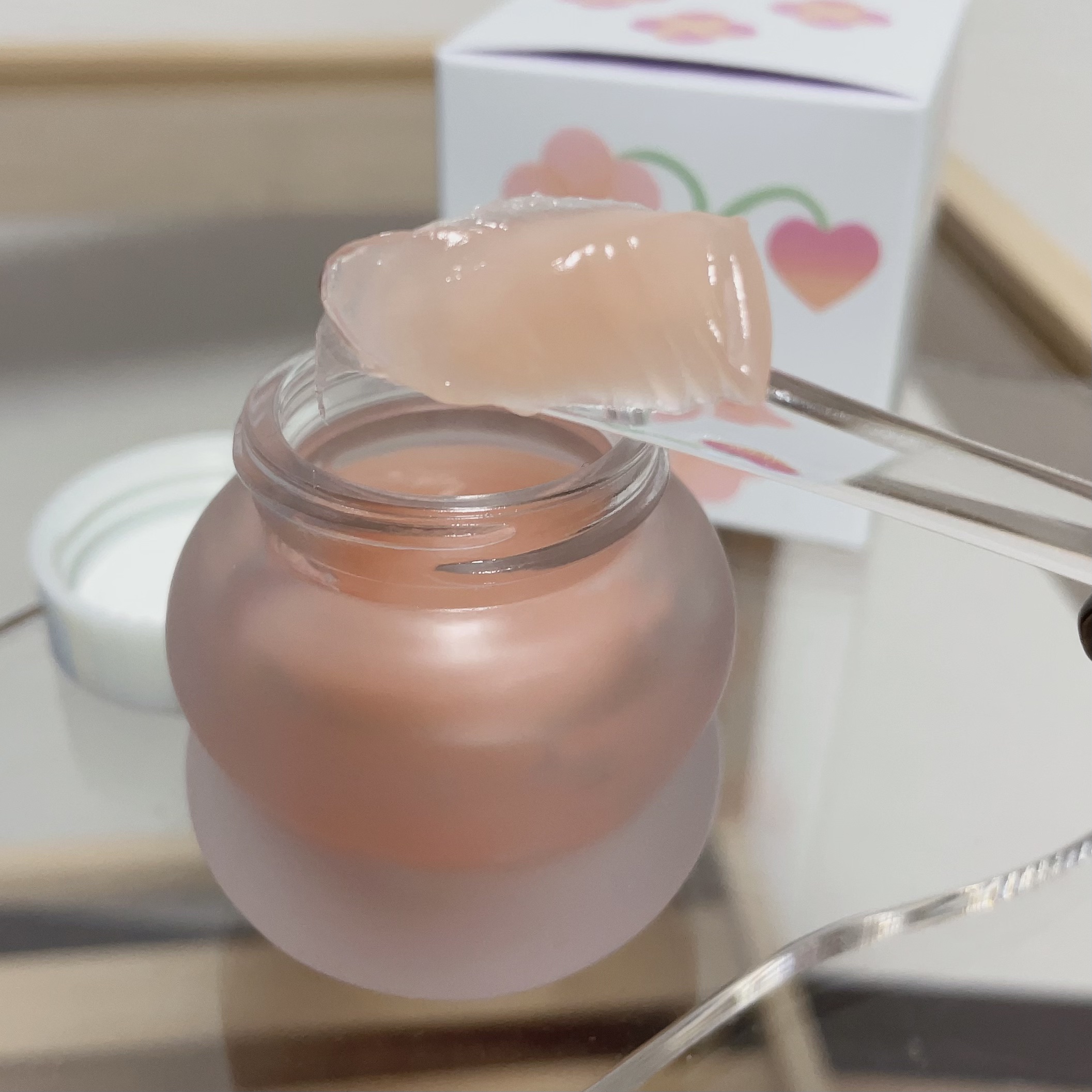 ビタグレーズドリップマスク/TOCOBO/リップマスクを使ったクチコミ（2枚目）