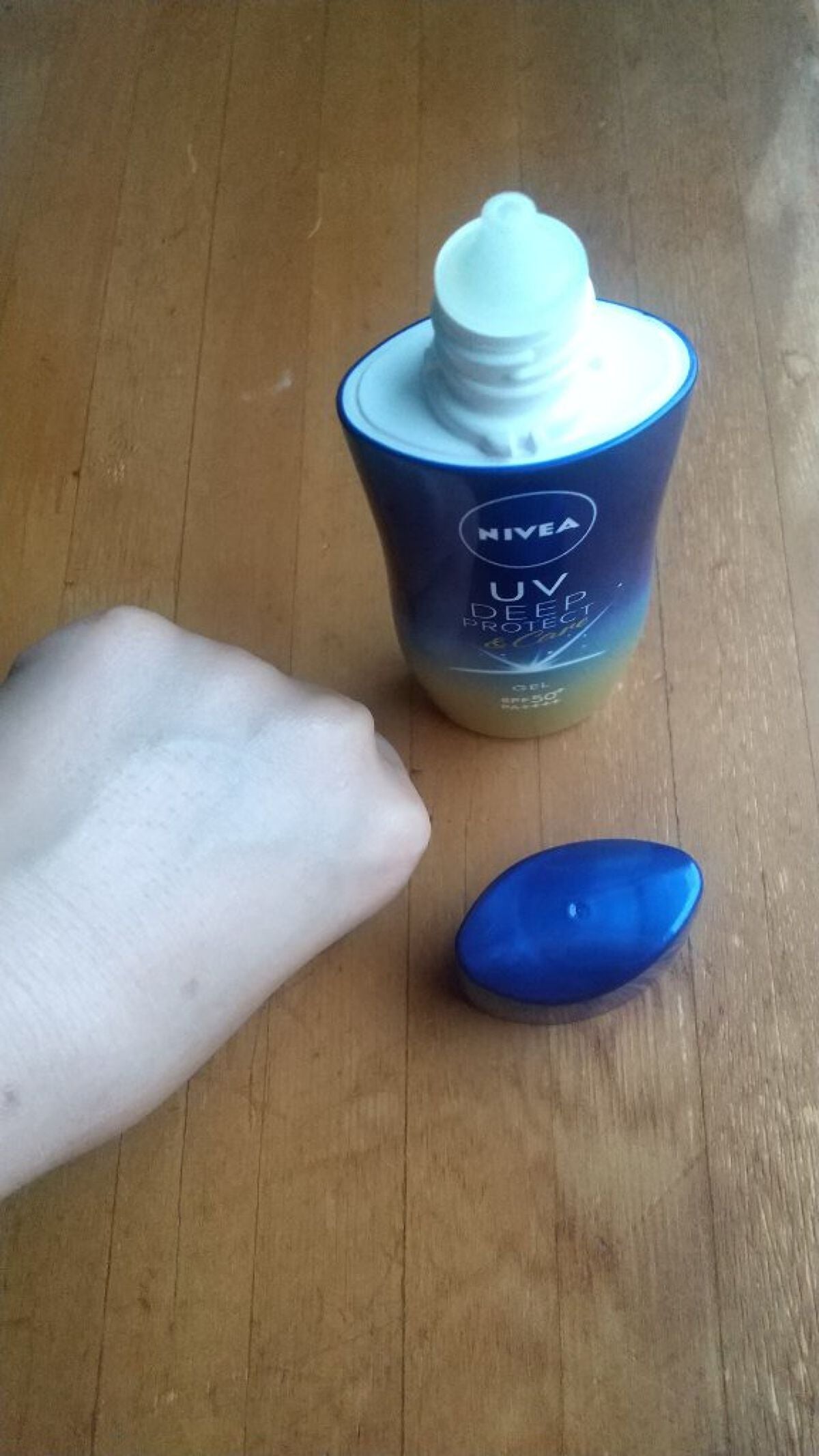 ニベアUV ディープ プロテクト&ケア ジェル/ニベア/日焼け止めジェルを使ったクチコミ(4枚目)