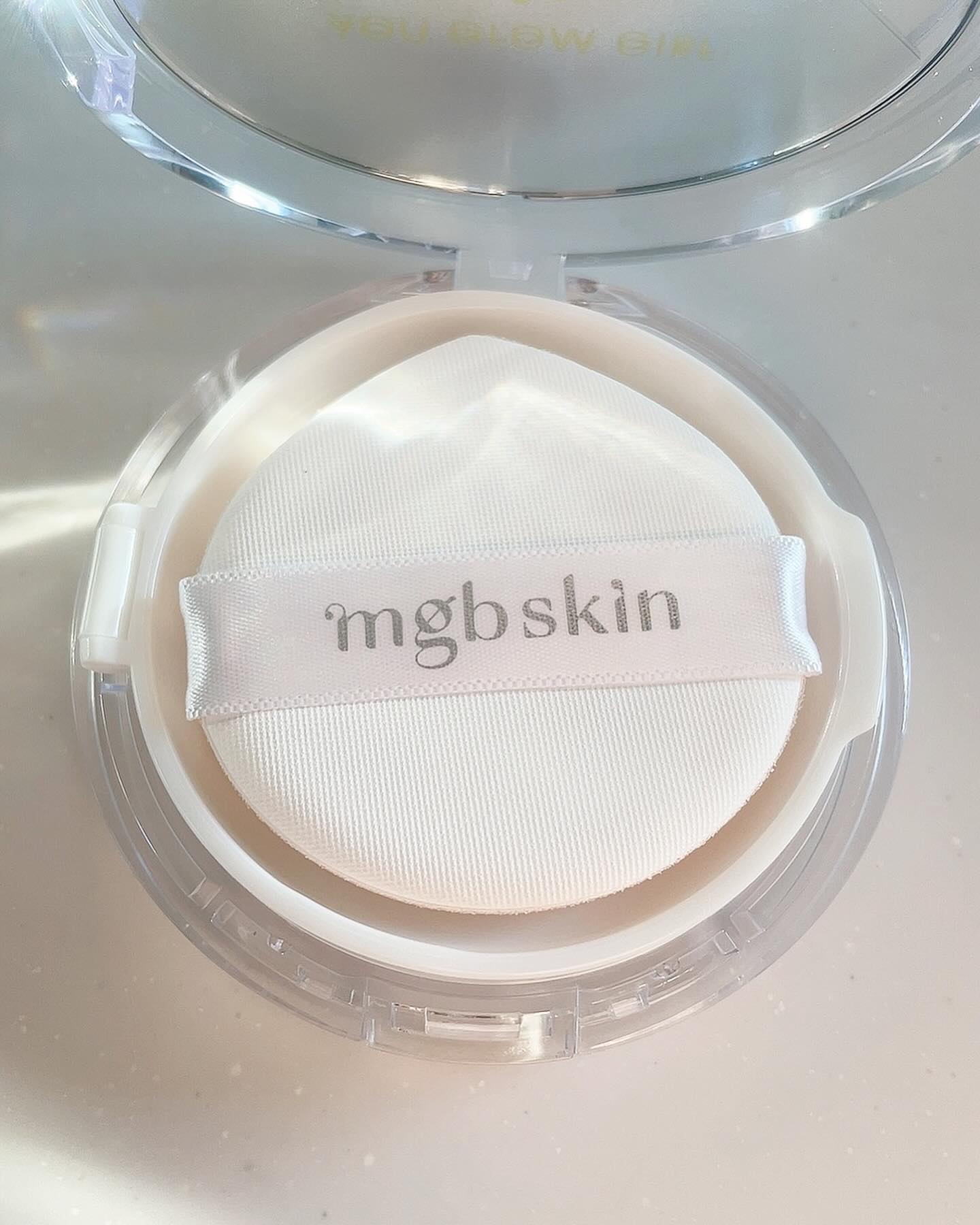 グロウ サン クッション/mgb skin/クッションファンデーションを使ったクチコミ（3枚目）