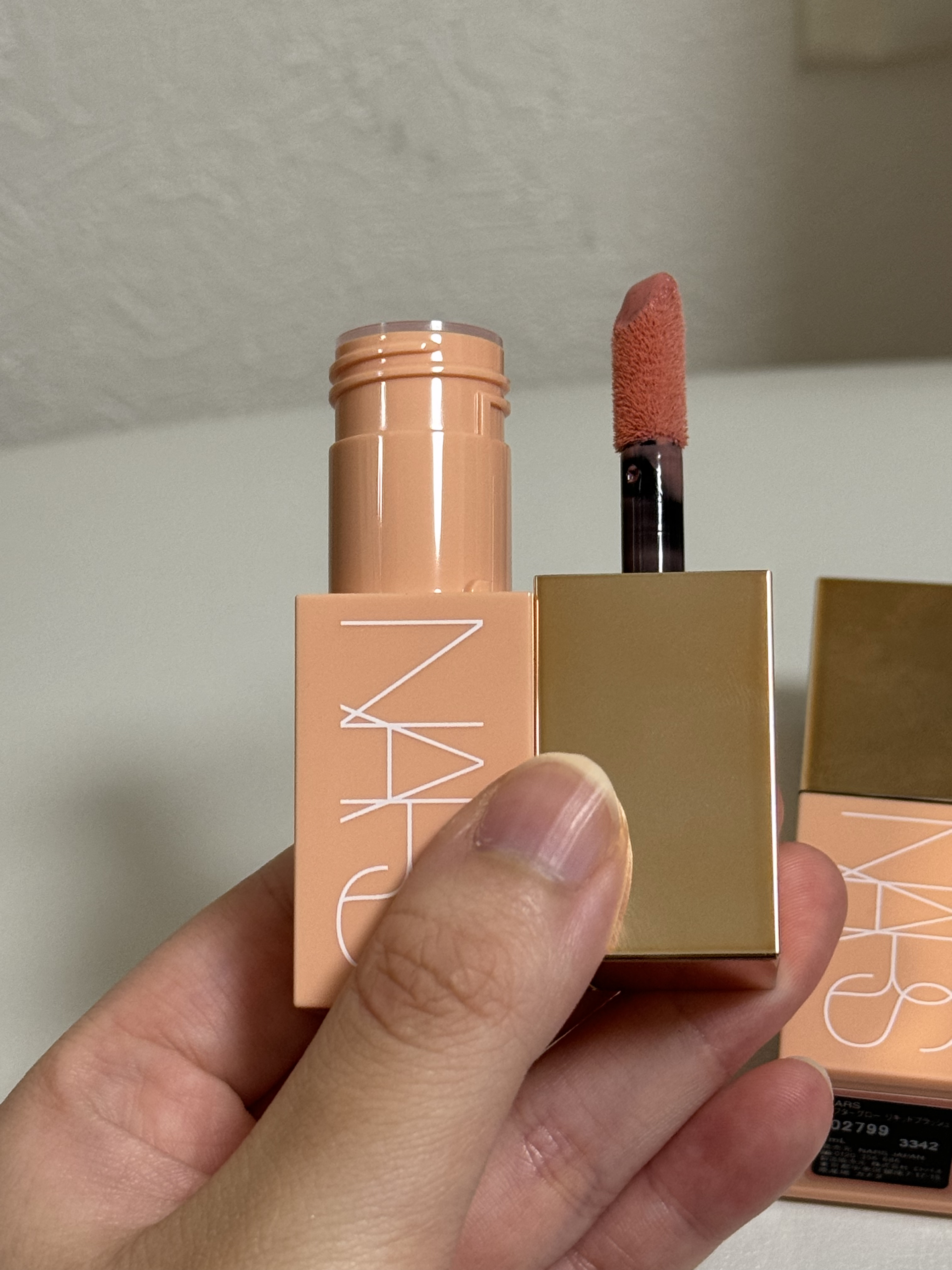  アフターグロー　リキッドブラッシュ/NARS/リキッドチークを使ったクチコミ（2枚目）