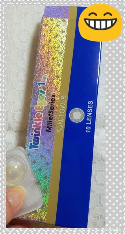 Twinkle Eyes 1day<ミレットシリーズ>/TwinkleEyes/ワンデー(1DAY)カラコンを使ったクチコミ(2枚目)
