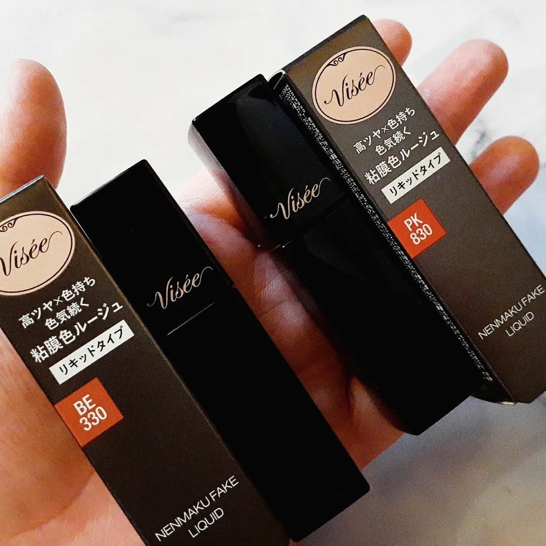 ネンマクフェイク リキッド/Visée/口紅を使ったクチコミ(2枚目)