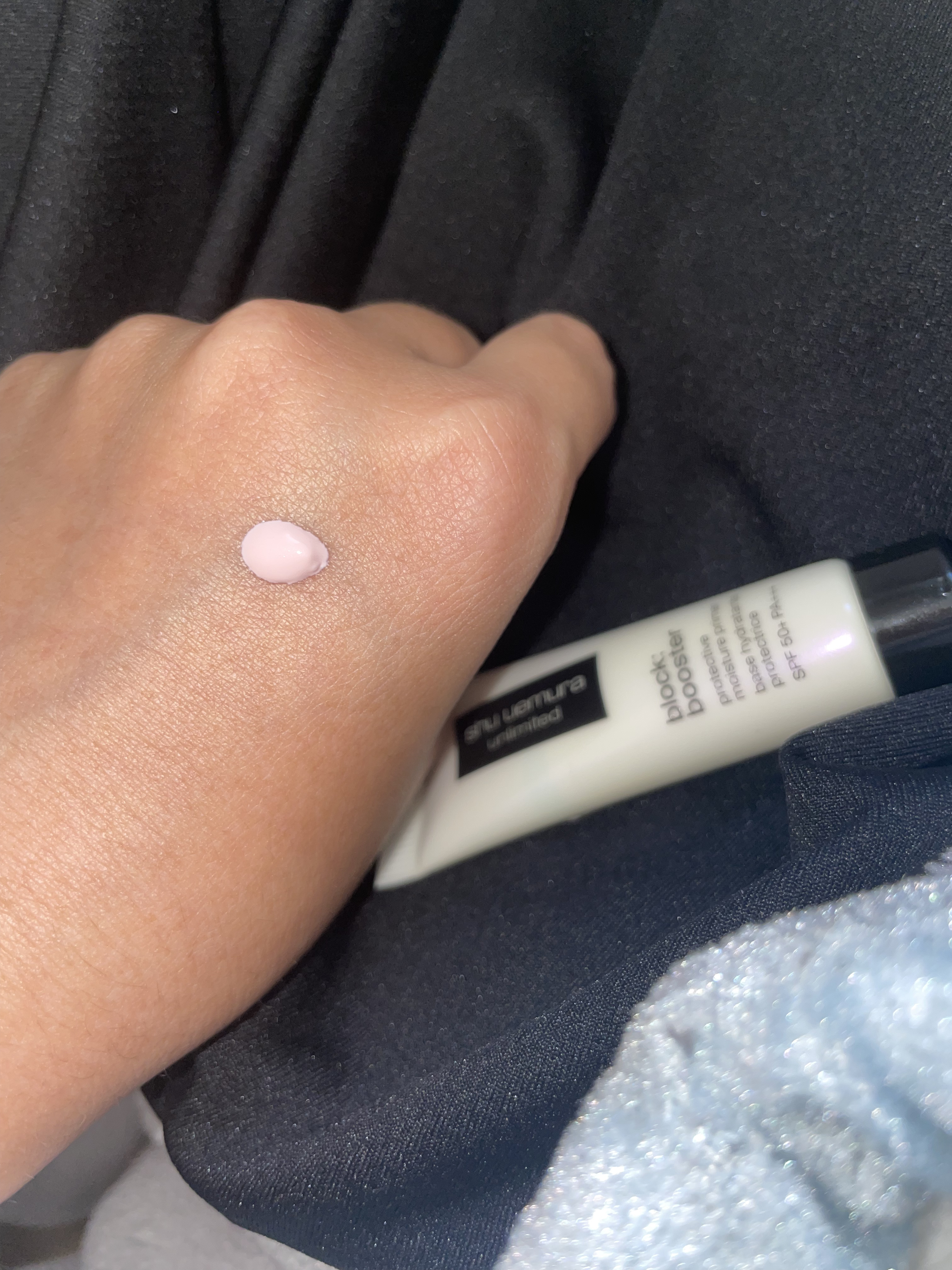 アンリミテッド ブロック：ブースター スミレ モーヴ/shu uemura/化粧下地を使ったクチコミ（2枚目）