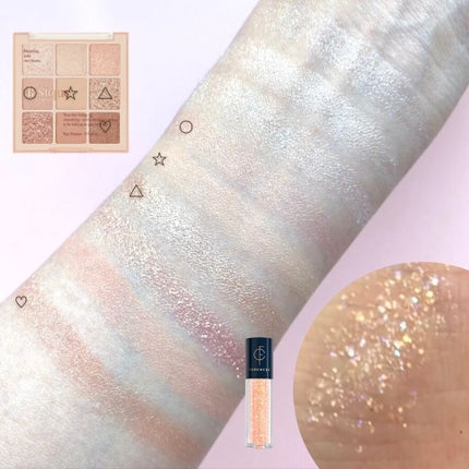 シャドウパレット/dasique/アイシャドウパレットを使ったクチコミ(3枚目)