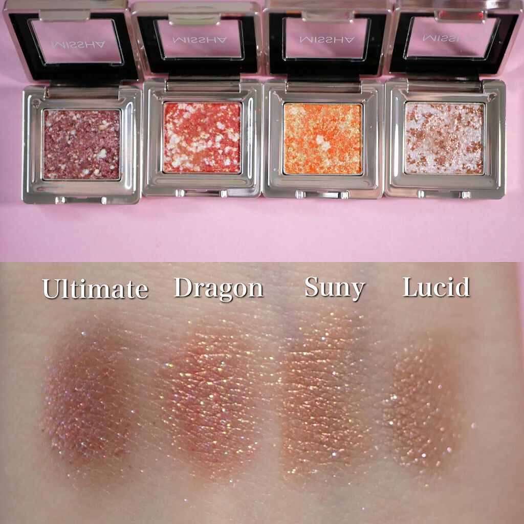 グリッタープリズム　メタル/MISSHA/単色アイシャドウを使ったクチコミ（2枚目）