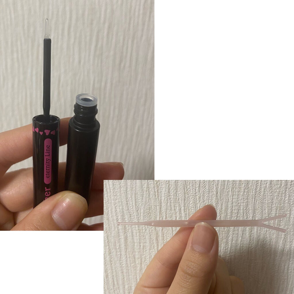 ガールズメーカー エタニティラインα/Girl's Maker/二重まぶた用アイテムを使ったクチコミ(2枚目)