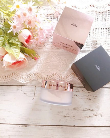 トランスルーセント ルース セッティング パウダー トーンアップ ローズ/ローラ メルシエ/ルースパウダーを使ったクチコミ(1枚目)