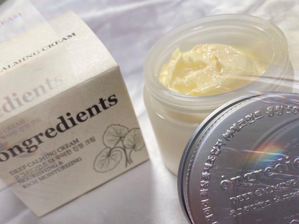 ディープカーミングクリーム/Ongredients/フェイスクリームを使ったクチコミ(5枚目)