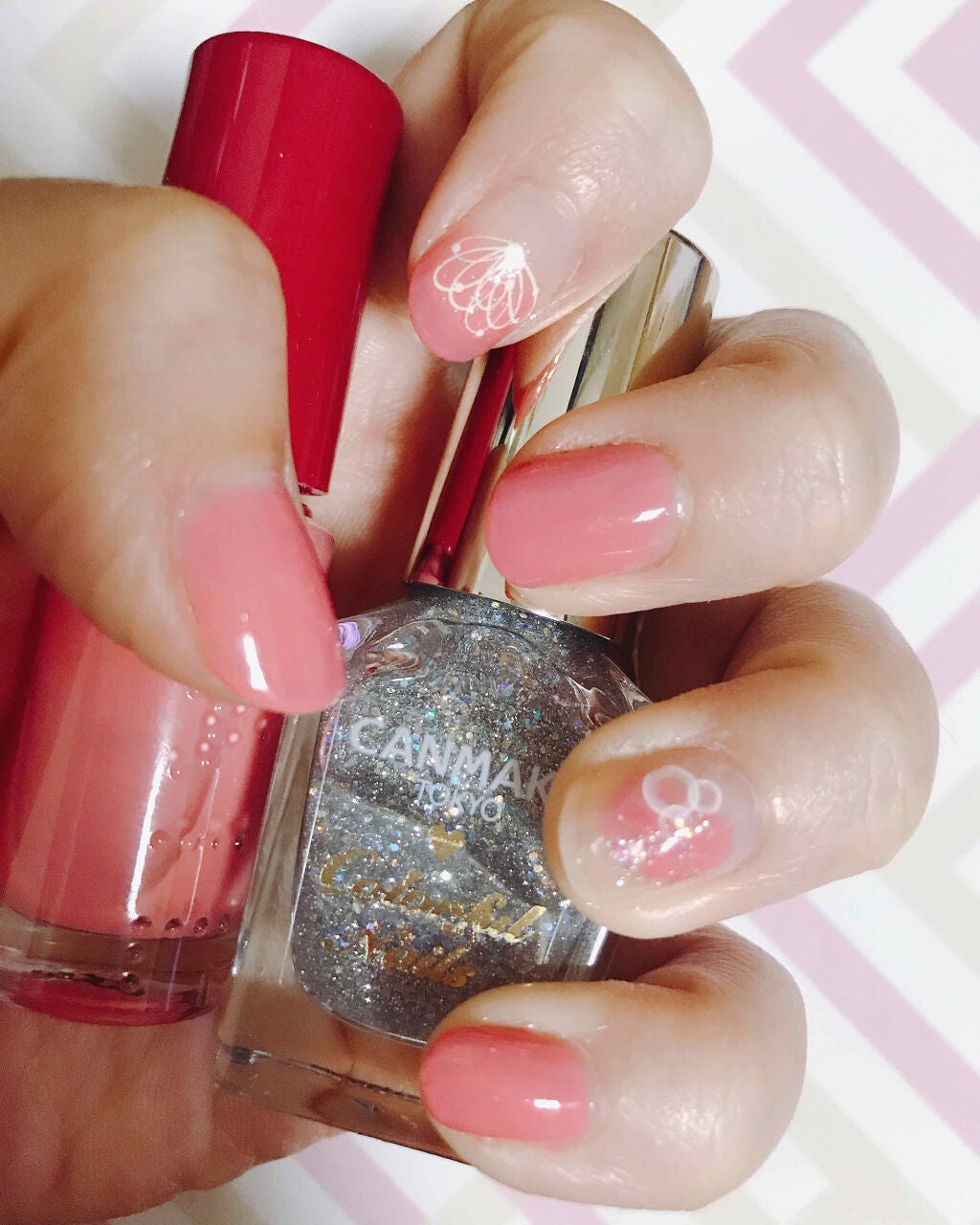 カラフルネイルズ/キャンメイク/マニキュアを使ったクチコミ(1枚目)