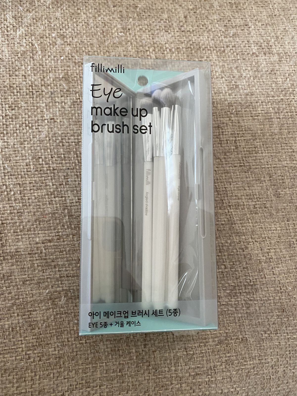 fillimilli アイメイクブラシセット/fillimilli/メイクブラシを使ったクチコミ（1枚目）