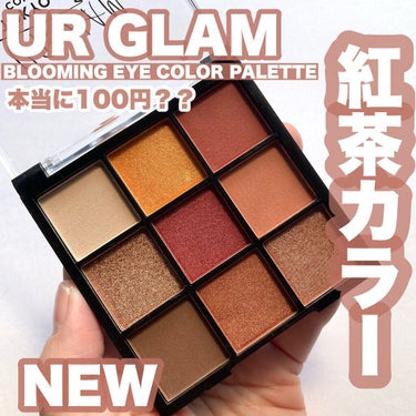 UR GLAM　BLOOMING EYE COLOR PALETTE/U R GLAM/アイシャドウパレットを使ったクチコミ（1枚目）