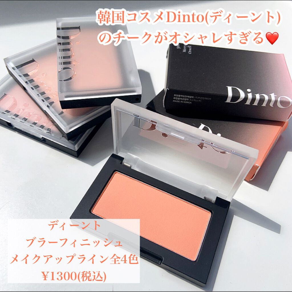 ブラーフィニシュシャドウパレット/Dinto/アイシャドウパレットを使ったクチコミ(2枚目)