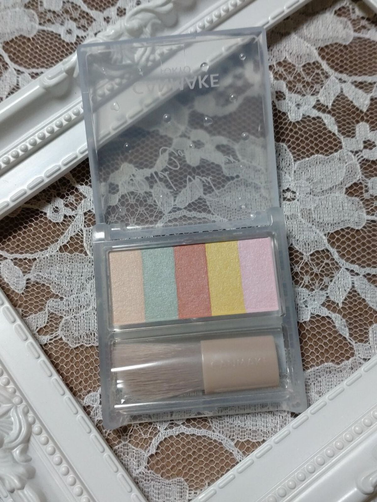 パステルヴェールコンシーラー/キャンメイク/パレットコンシーラーを使ったクチコミ(1枚目)