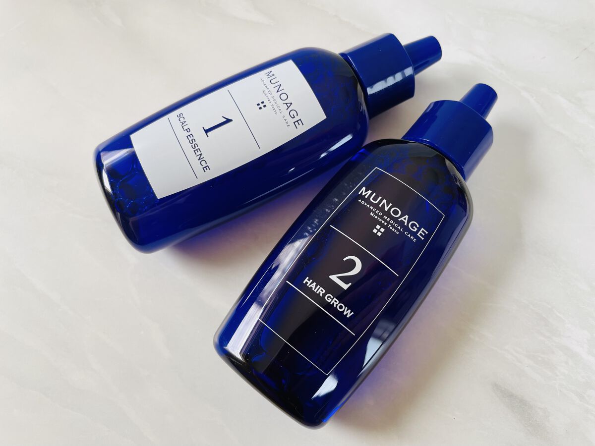 Wアプローチヘアプログラム/MUNOAGE(ミューノアージュ)/頭皮ローションを使ったクチコミ（1枚目）