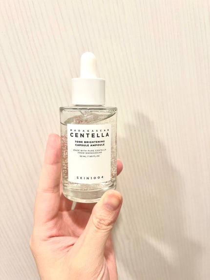 トーンブライトニング カプセルアンプル/SKIN1004/美容液を使ったクチコミ(1枚目)