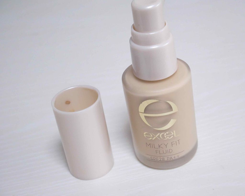 ミルキィフィットフルイド/excel/リキッドファンデーションを使ったクチコミ(1枚目)