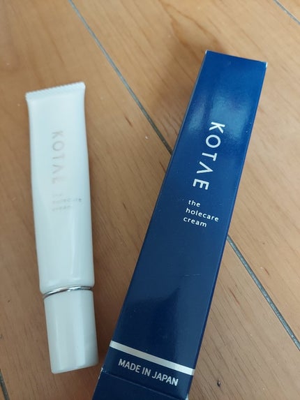 the holecare cream/KOTAE/フェイスクリームを使ったクチコミ(1枚目)