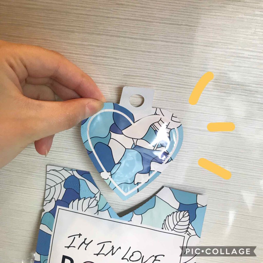 ディープモイスチャライジングピンクマスク/I'M IN LOVE ROSEHEART/シートマスク・パックを使ったクチコミ(3枚目)