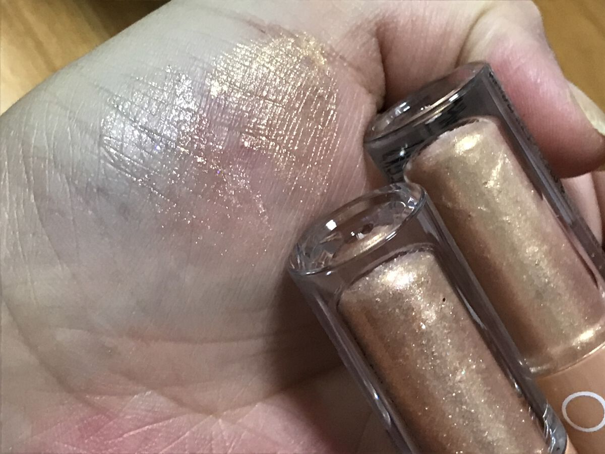 グリッターシャドウ/coou/グリッターを使ったクチコミ（3枚目）