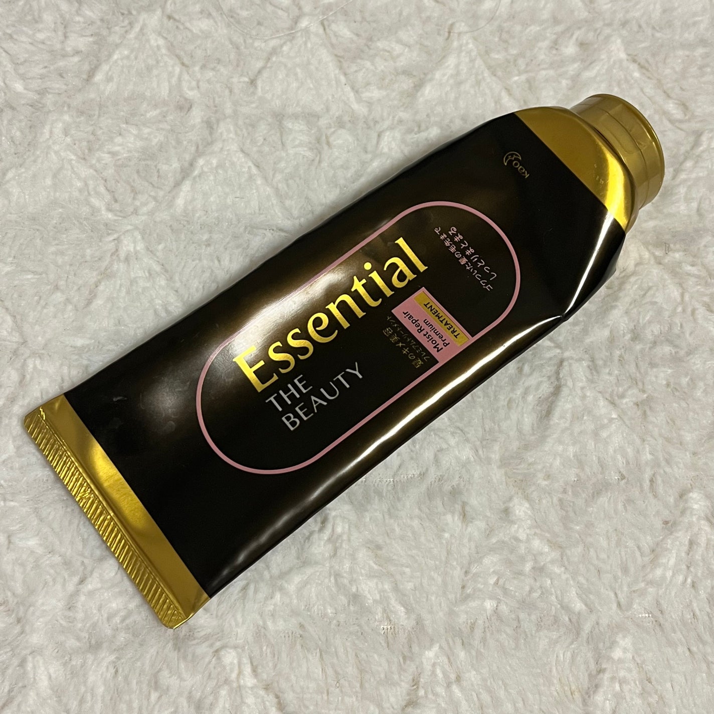 THE BEAUTY 髪のキメ美容プレミアムトリートメント<モイストリペアプレミアム>/エッセンシャル/洗い流すヘアトリートメントを使ったクチコミ(1枚目)