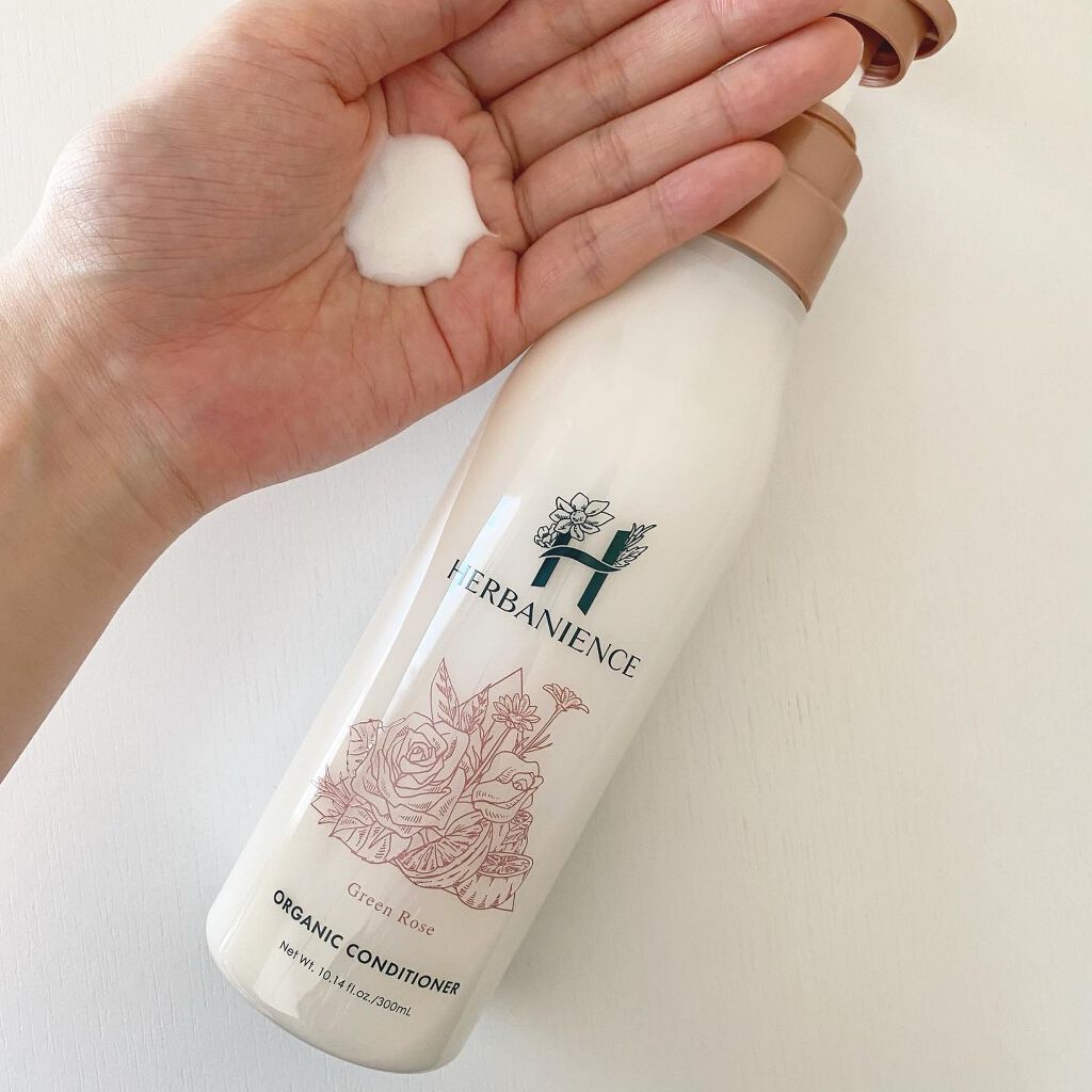 ハーバニエンス シャンプー・コンディショナー(グリーンローズ)/HERBANIENCE/市販シャンプーを使ったクチコミ(3枚目)