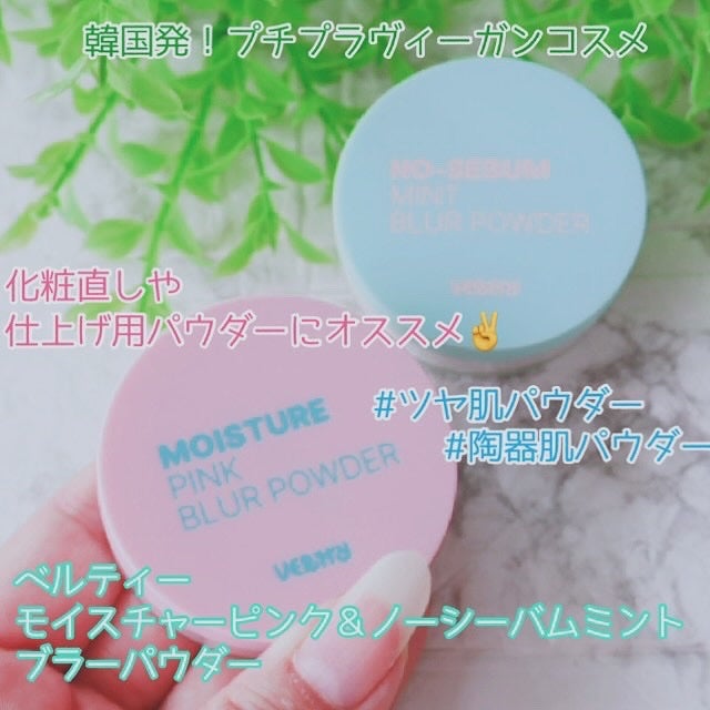 ノーセバムミントブラーパウダー /Vertty/ルースパウダーを使ったクチコミ(1枚目)