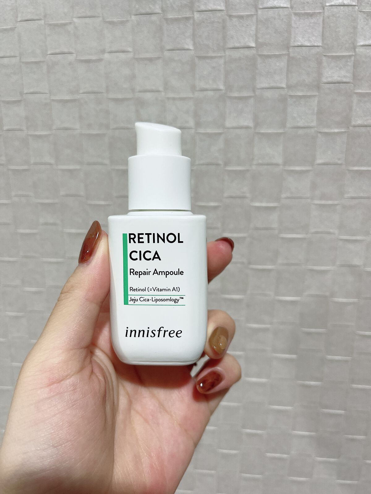 レチノール　シカ　リペア　セラム/innisfree/美容液を使ったクチコミ（2枚目）