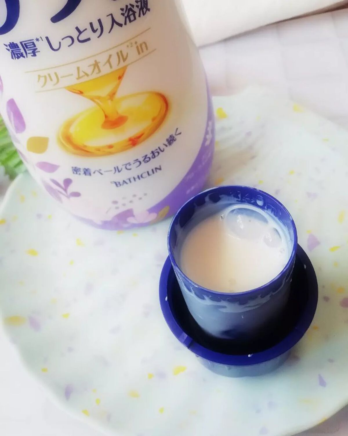 濃厚しっとり入浴液 ホワイトフローラルの香り/薬用ソフレ/保湿系入浴剤を使ったクチコミ(3枚目)