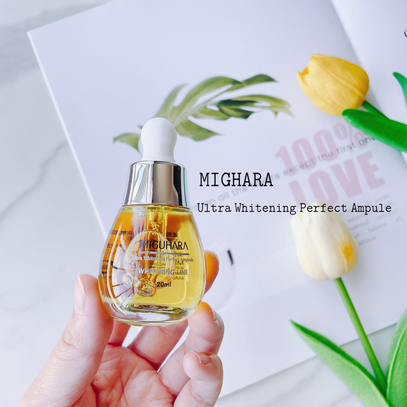 Ultra Whitening Perfect Ampoule/MIGUHARA/美容液を使ったクチコミ(1枚目)